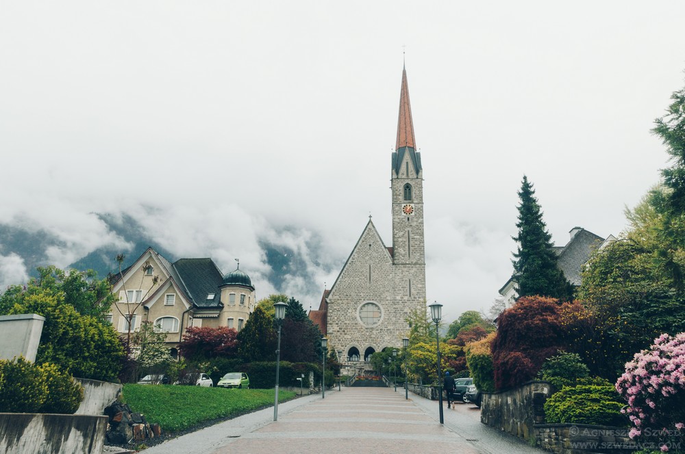 W Vaduz, stolicy Liechtensteinu
