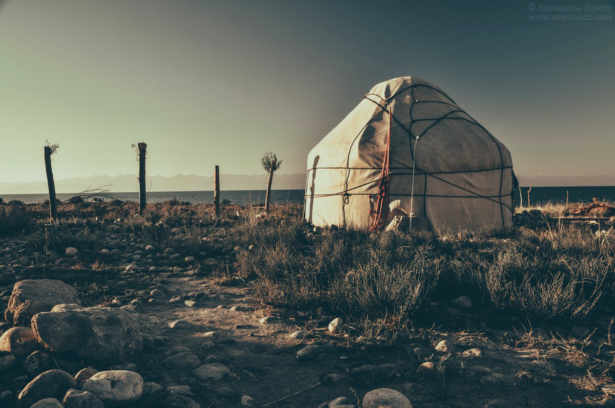 Jurty – domy nomadów i wizytówka Kirgistanu