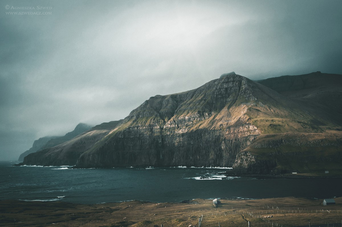 Pięknie położone wioski na Wyspach Owczych