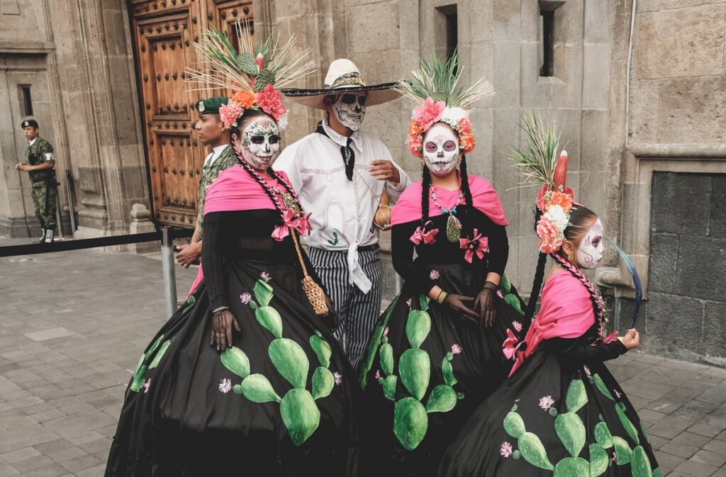 Święto Zmarłych w mieście Meksyk